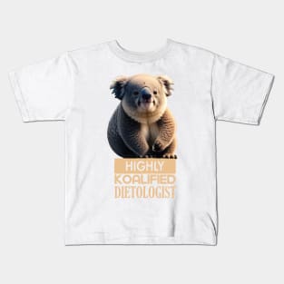 Just a Highly Koalified Dietologist Koala Meme Kids T-Shirt